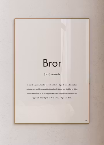 Substantiv bror