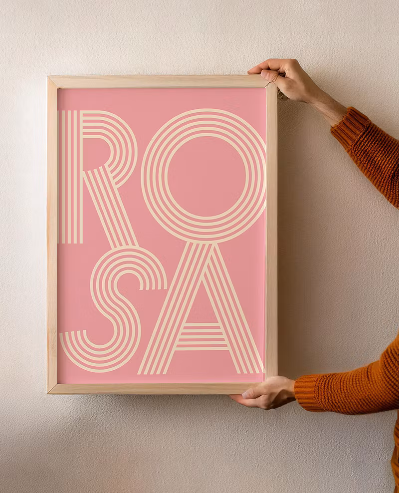 Färgfest - rosa