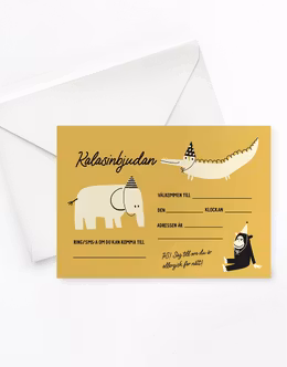 Printable kalasinbjudan