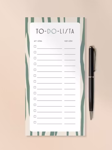 Magnetic pad to-do