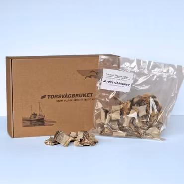 Tørrfisk Godbiter til liten hund - Torsk