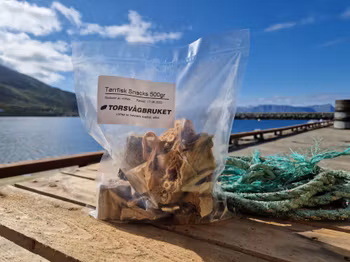 Tørrfisk Godbiter til stor hund - Torsk