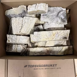 Klippfisk stykker - Eske