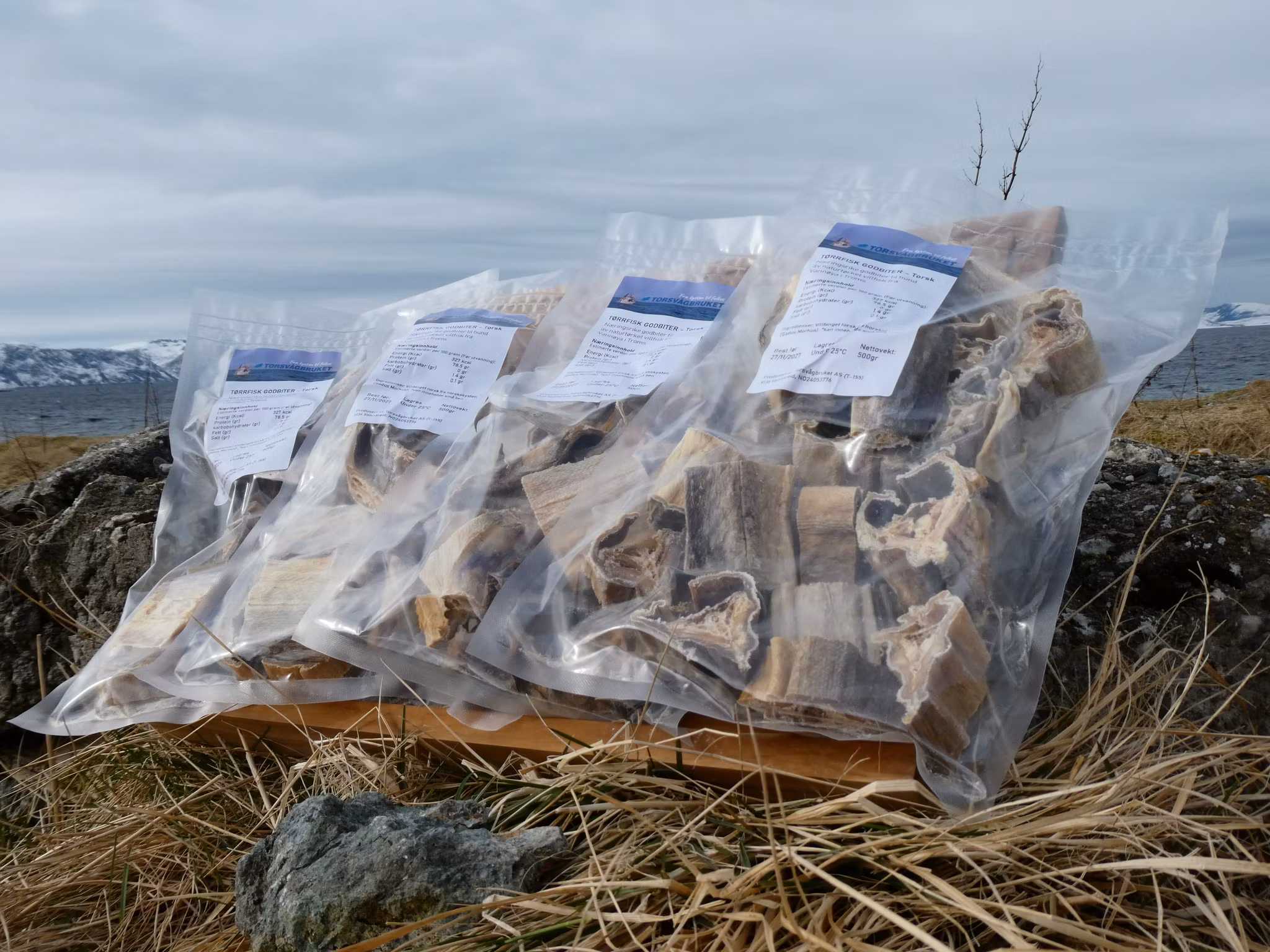 Tørrfisk Godbiter til hund - Torsk