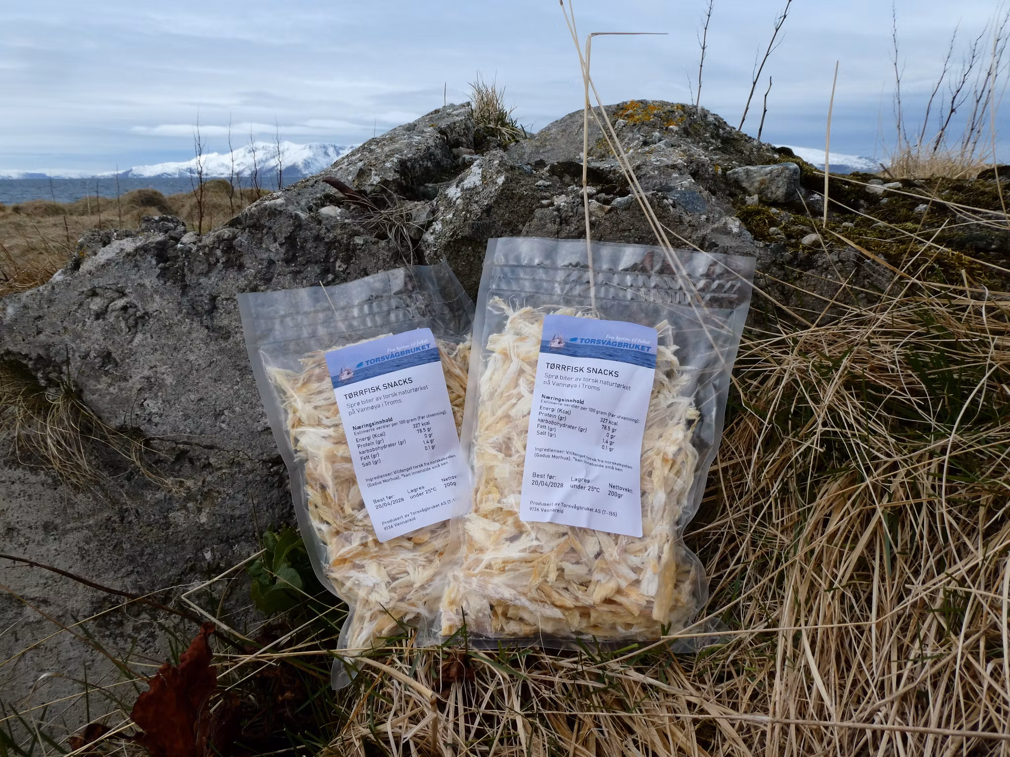 Tørrfisk Snacks 200g