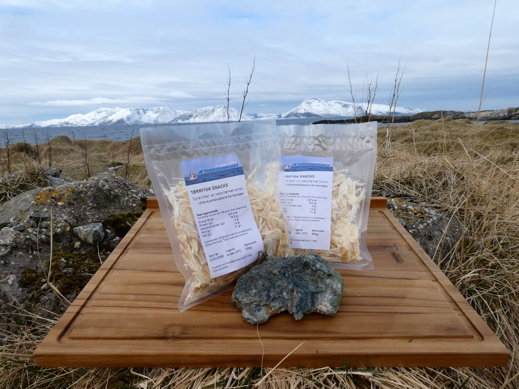 Tørrfisk Snacks 100g