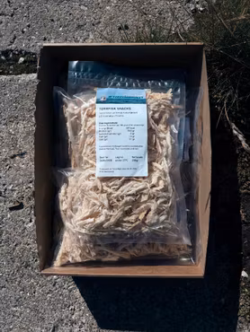 Tørrfisk Snacks Eske 5x200g
