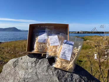 Tørrfisk Snacks Eske 5x200g