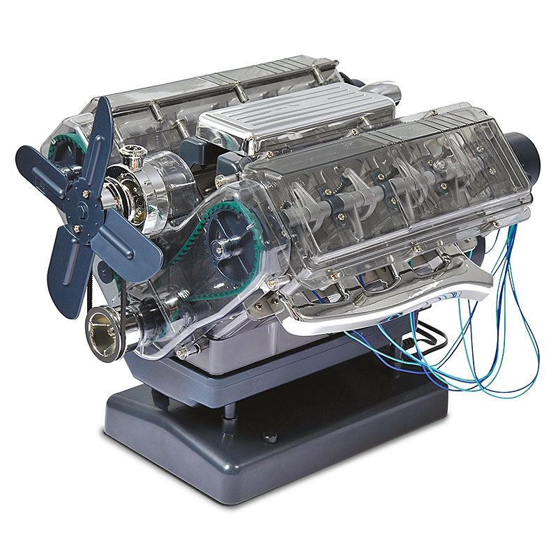 byggmodell v8 motor