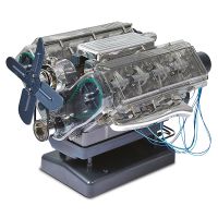 Byggmodell - Bygg din egen V8 motor