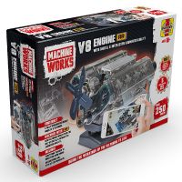 Byggmodell - Bygg din egen V8 motor