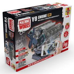 Byggmodell - Bygg din egen V8 motor