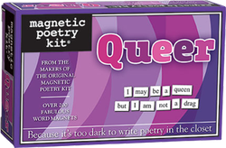Magnetisk poesi för kylskåp - Queer