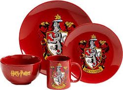 Harry Potter Serverings set i 4 delar - Gryffindor