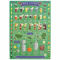 Beer lovers pussel 500 bitar - Ridleys