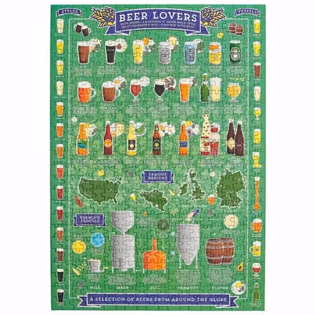 Beer lovers pussel 500 bitar - Ridleys