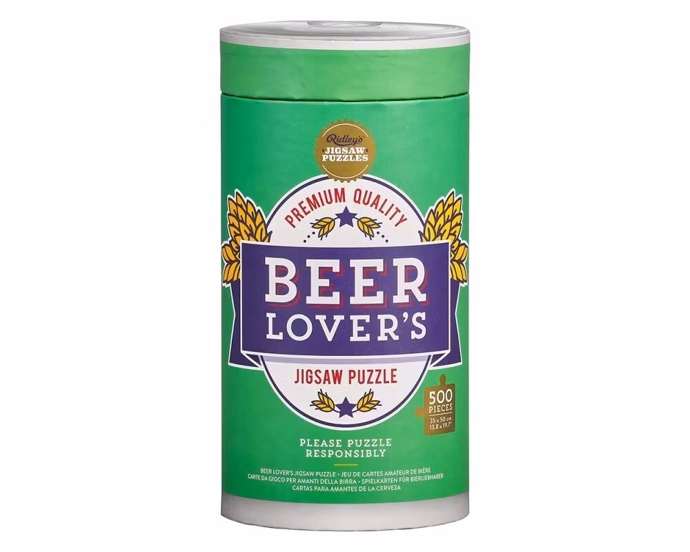 Beerlovers pussel ölälskare