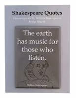 Kylskåpsmagnet - Shakespear Quotes