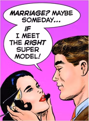 Kylskåpsmagnet - Marriage? Maybe someday...