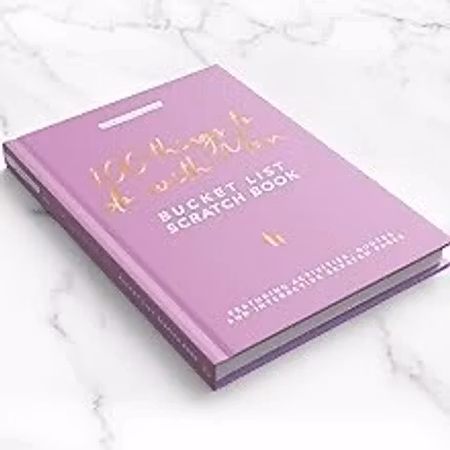 100 things to do with mom - scratch book