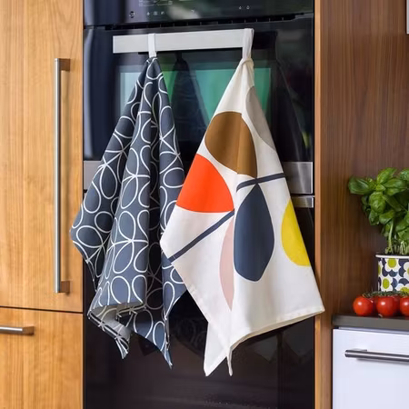 Orla Kiely set 2st kökshanddukar Multi Stem & Linear Stem