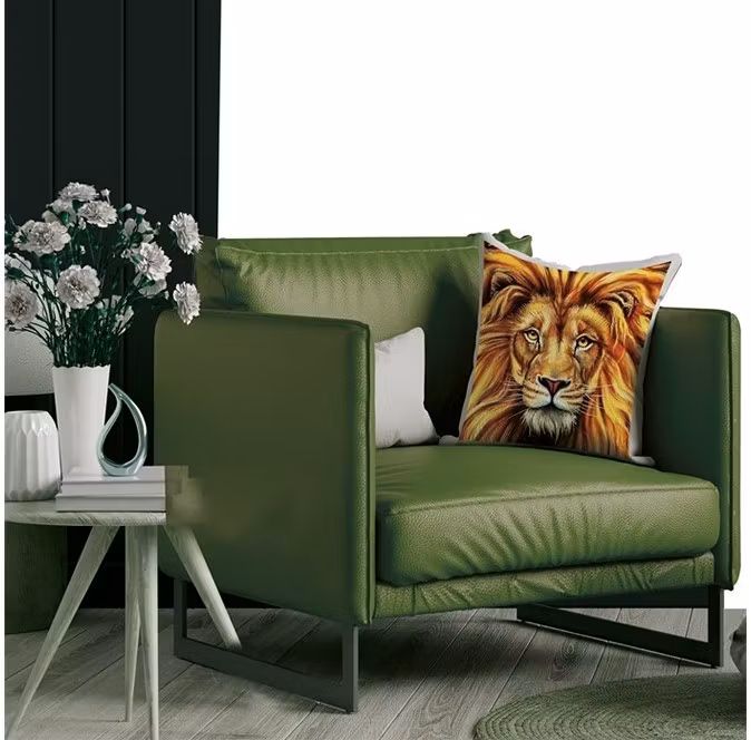 Kuddfodral 40x40cm Tiger