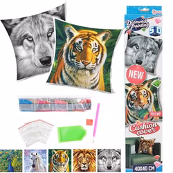 Kuddfodral 40x40cm Varg