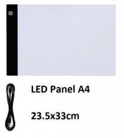 LED-platta A4