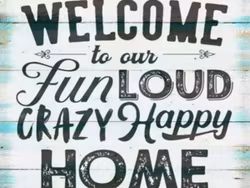 Welcome 40x50cm