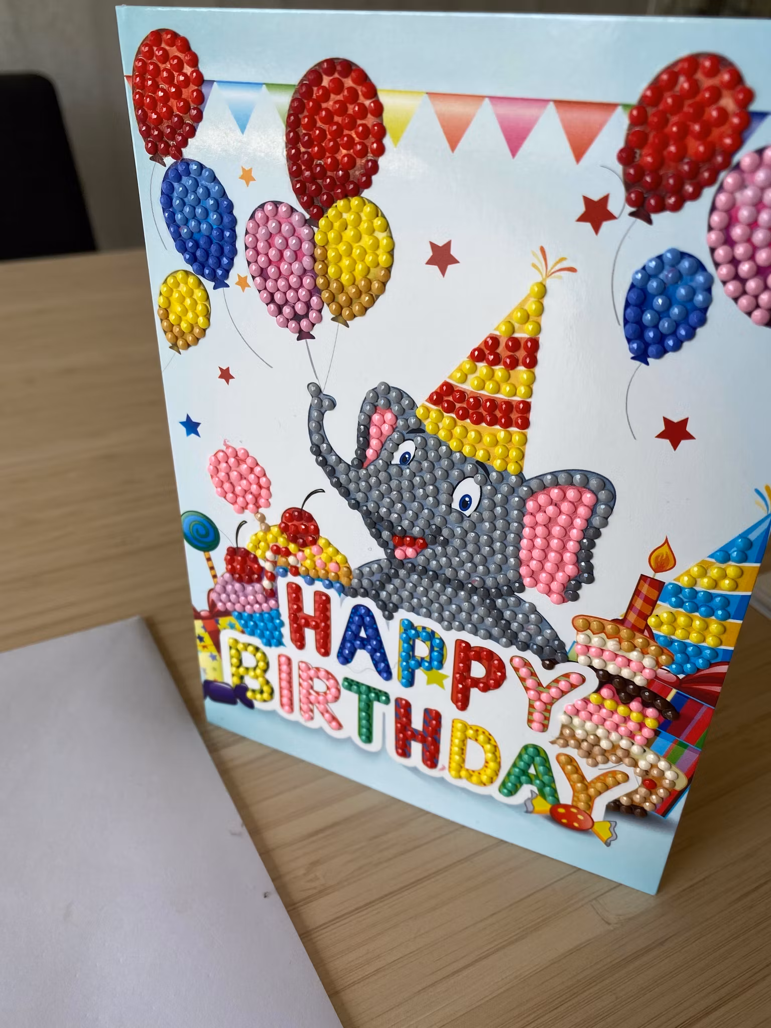Vykort Elefant