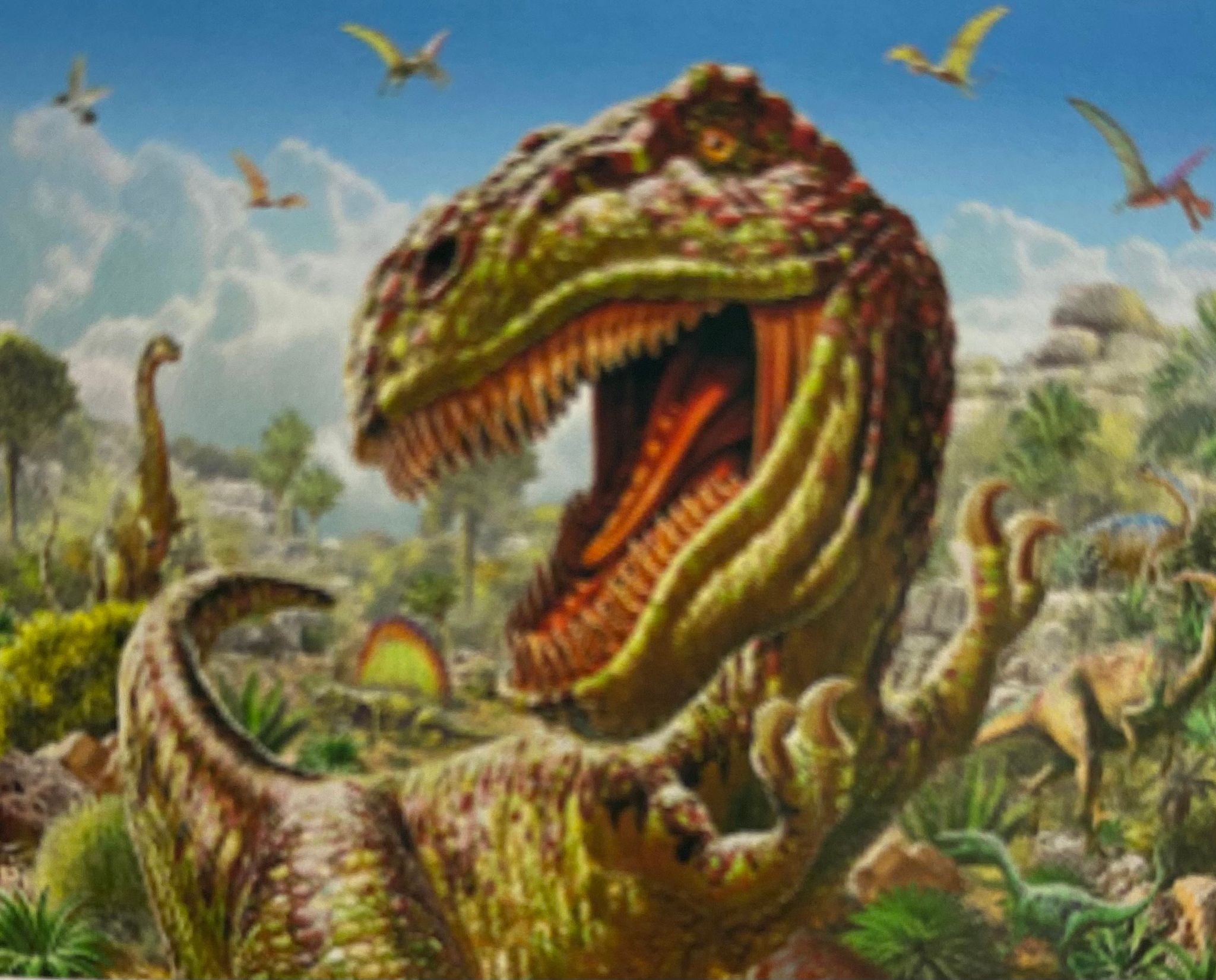 T-Rex 🦖 25x34cm
