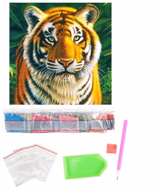 Kuddfodral 40x40cm Tiger