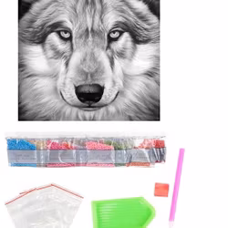 Kuddfodral 40x40cm Varg