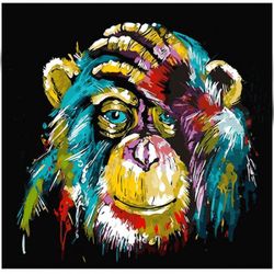 Schimpansen 40x50cm #