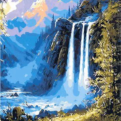 Vattenfall 40x50cm #
