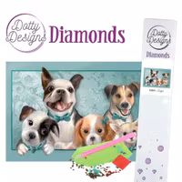 Dotty Designs® - Hundar 29,7 x 42 cm