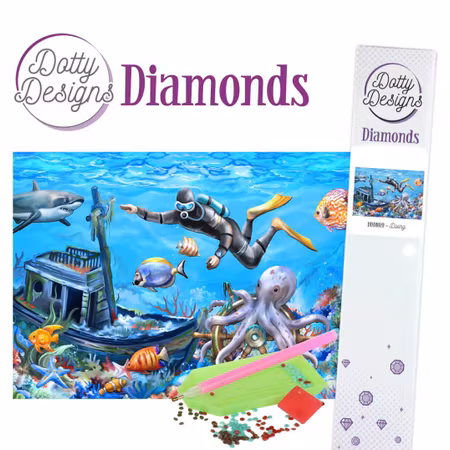 Dotty Designs® - Dykare 29,7 x 42 cm