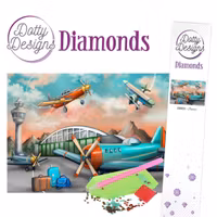 Dotty Designs® - Flygplan 29,7 x 42 cm