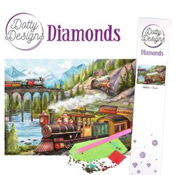Dotty Designs® - Tåg 29,7 x 42 cm
