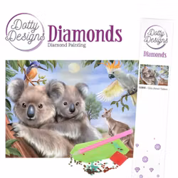 Dotty Designs® - Koalor Australien 29,7 x 42 cm