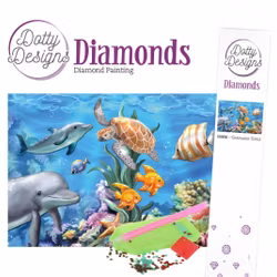 Dotty Designs® - Korallrev 29,7 x 42 cm