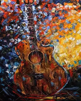 Gitarr 40x50cm