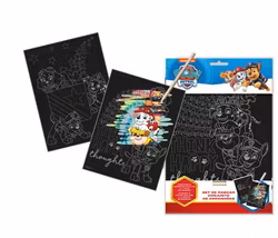 Scratch Painting Paw Patrol 2 ark