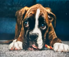 Hund 30x40