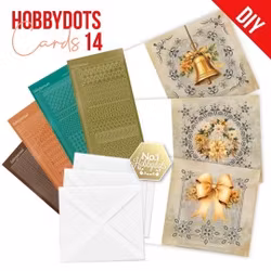 Hobby Dots Jul klockor Set 3 kort