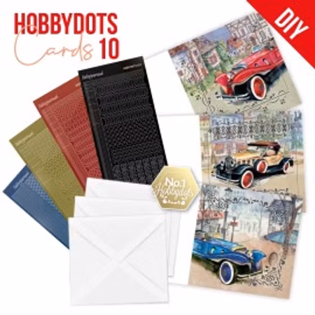 Hobby Dots Bilar Set 3 kort
