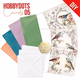 Hobby Dots Fåglar Set 3 kort