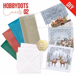 Hobby Dots Vinter Jul Set 3 kort