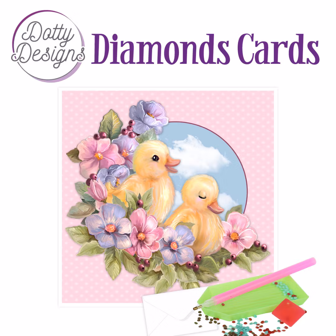 Dotty Designs® - Vykort Ankungar