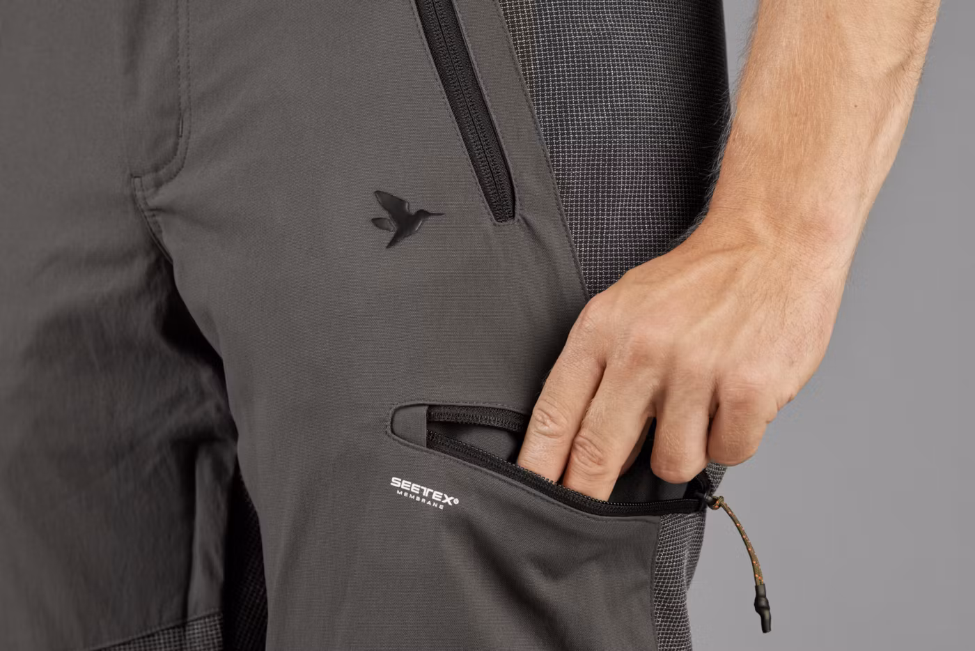 SEELAND Outdoor membrane byxor (Raven)